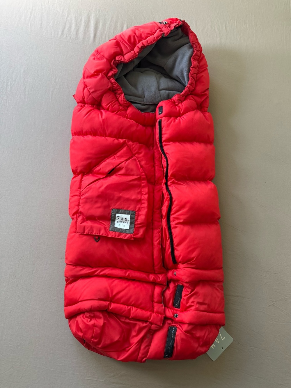 7 A.M. ENFANT BLANKET 212 EVOLUTION Puffer Baby Bunting Bag